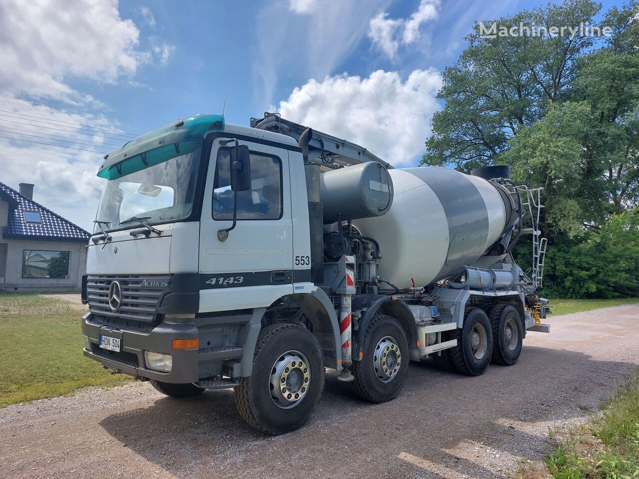 Mercedes-Benz Actros 4143 concrete pump