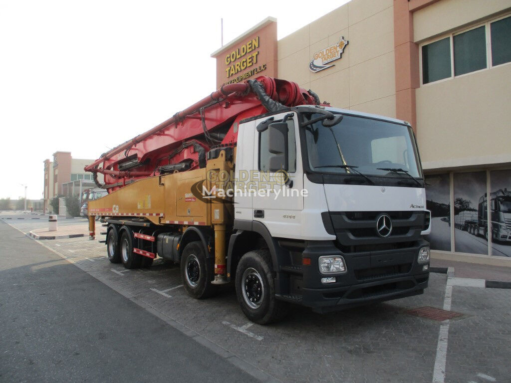 Pompe à béton Sany  sur châssis Mercedes-Benz Actros 4144 - Machineryline