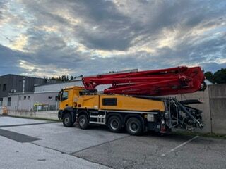 Putzmeister BSF 38.5-16 HLS  Mercedes-Benz Arocs 3243 alvázon betonpumpa