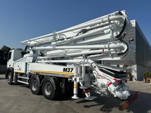 новий автобетононасос Babaoglu 37-5CX 5 Trestbud Servis  на шасі Mercedes-Benz Arocs 3342