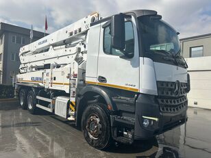 pompa do betonu JunJin  na podwoziu Mercedes-Benz Arocs 3343