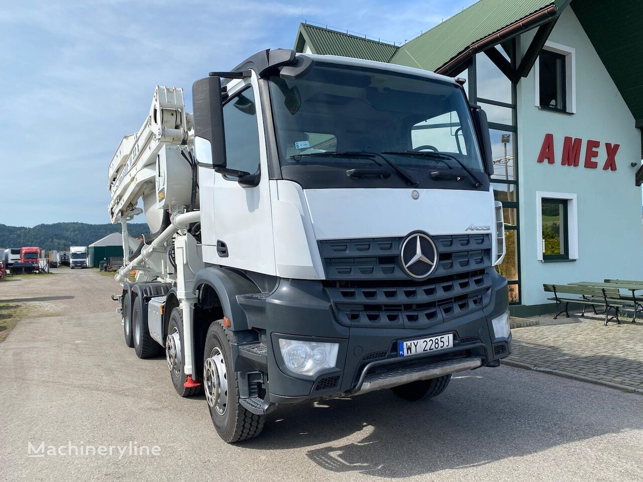 Cifa CIFA MAGNUM MK 32 L  on chassis Mercedes-Benz Arocs 4140 concrete pump