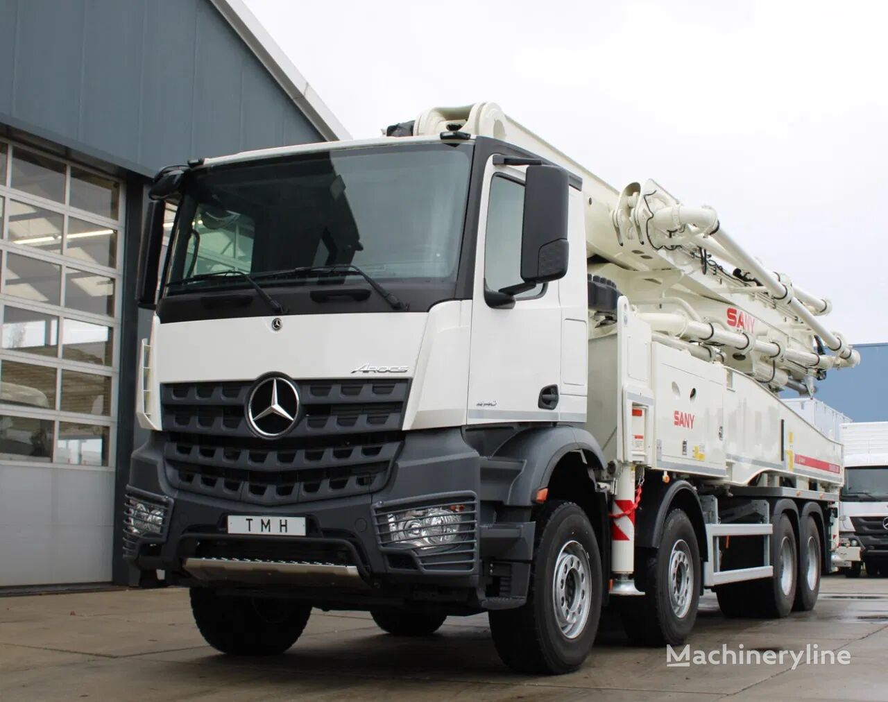 مضخة الخرسانة Mercedes-Benz Arocs 4140 8x4 Sany SY43 Concrete pump