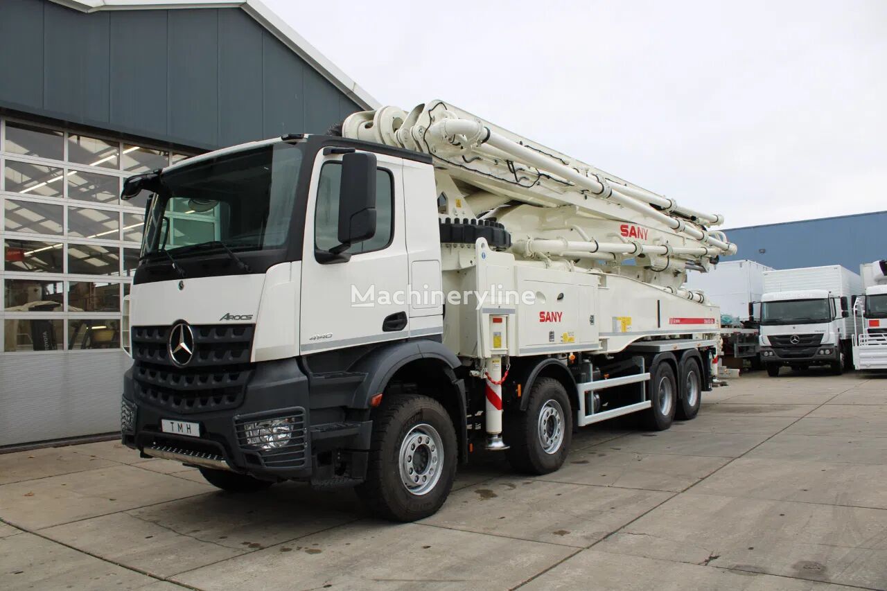 Mercedes-Benz Arocs 4140 8x4 Sany SY49 Concrete Pump Build by Putzmeister bomba de hormigón nueva