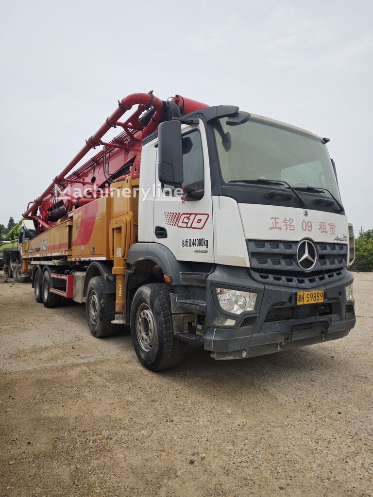 Betonska črpalka Sany pump 2021 used 62m na šasiji Mercedes-Benz Arocs 4143 naprodaj | Machineryline SI Betonska črpalka Sany pump 2021 used 62m na šasiji Mercedes-Benz Arocs 4143 - Machineryline