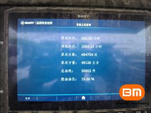 Sany 2022 62m 650 working hours  on chassis Mercedes-Benz Arocs 4146 concrete pump