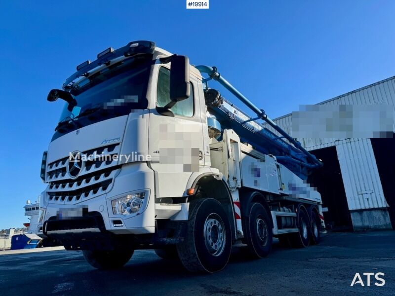 بيع مضخة الخرسانة Mercedes-Benz Arocs 4153 pump truck. 50 000 km! | Machineryline AE مضخة الخرسانة Mercedes-Benz Arocs 4153 pump truck. 50 000 km! - Machineryline