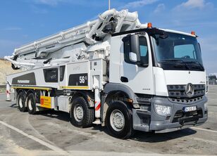 Putzmeister BSF 56-5.16H  on chassis Mercedes-Benz Arocs 4443 concrete pump