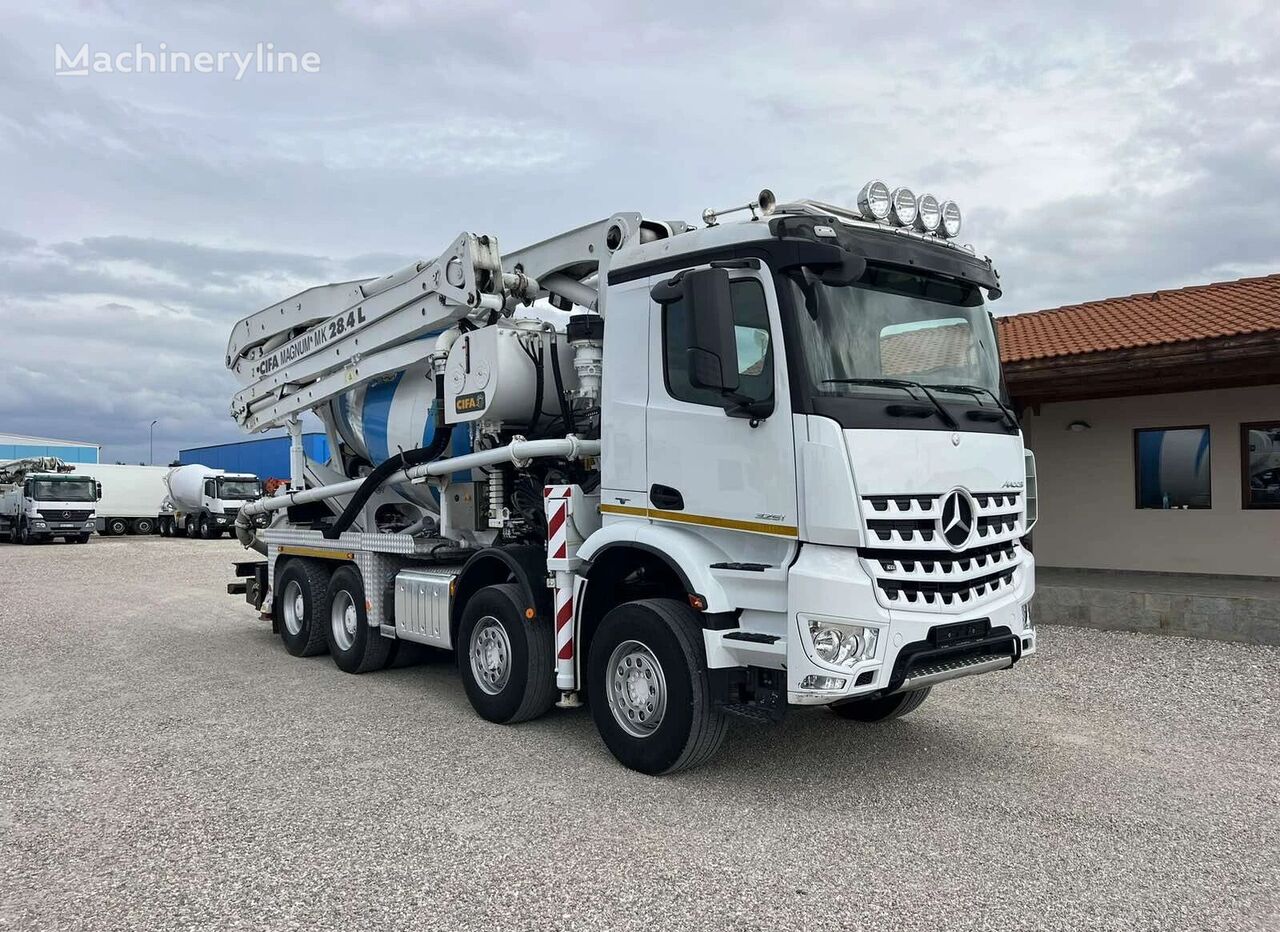 Cifa MAGNUM MK28.4L  on chassis Mercedes-Benz Beton pompa Mercedes-Benz AROCS 3251 CIFA MAGNUM MK28.4L concrete pump