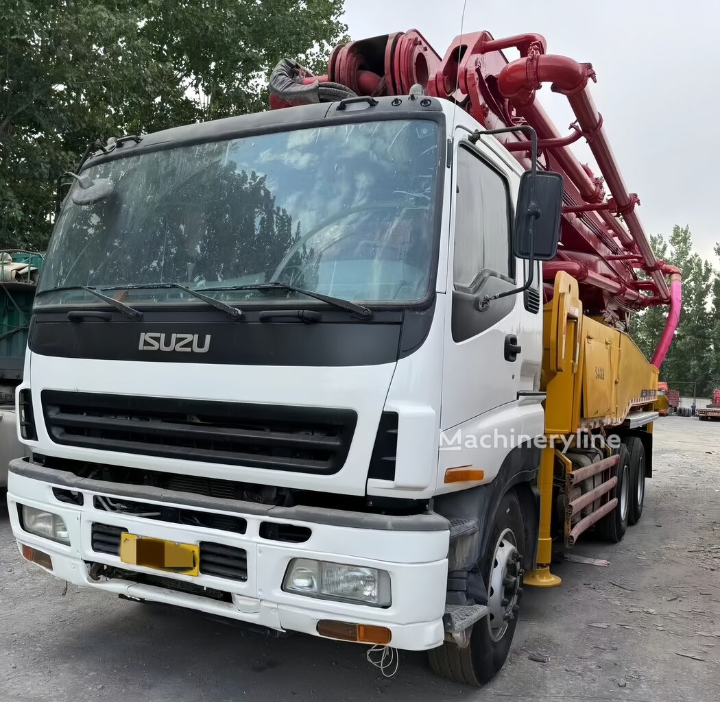 Sany 2011 year 46m on Isuzu chassis used concrete pump truck Betonpumpe kaufen | Machineryline LI Sany 2011 year 46m on Isuzu chassis used concrete pump truck Betonpumpe - Machineryline