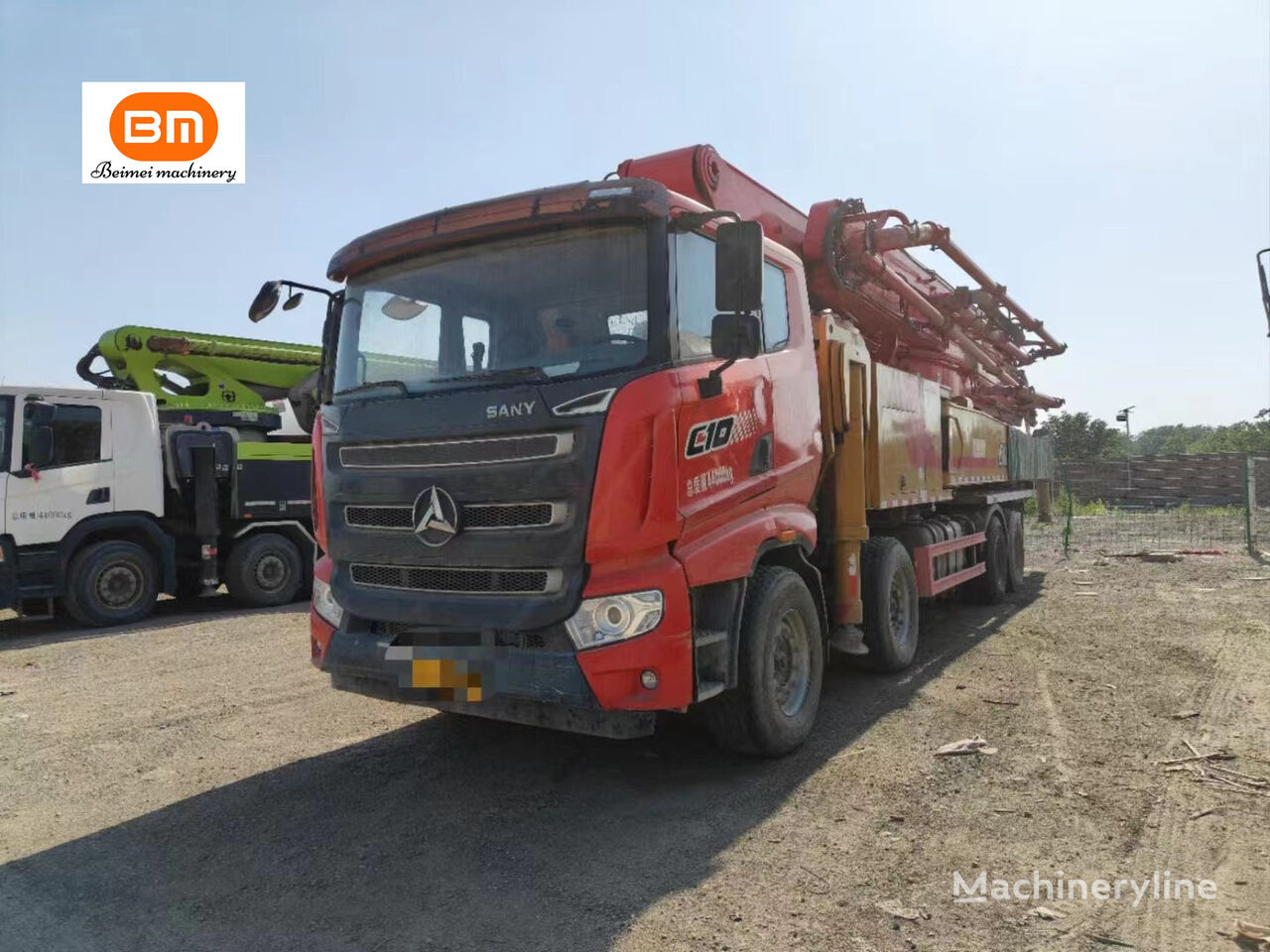 Sany 2020 62m Truck Mounted Concrete Pump  bomba de hormigón