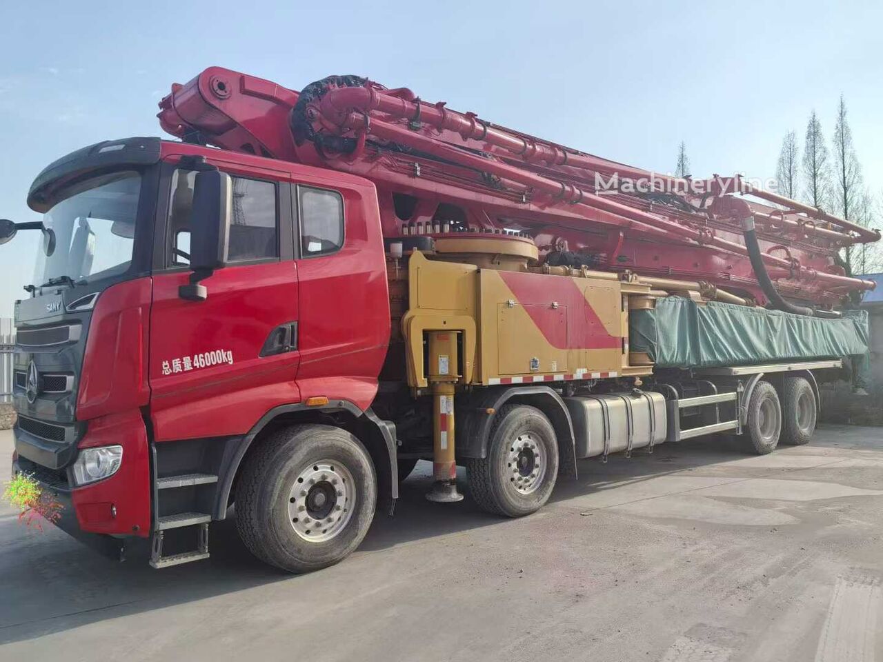 Pompe à béton Sany 2024 sany concrete pump 62m - Machineryline