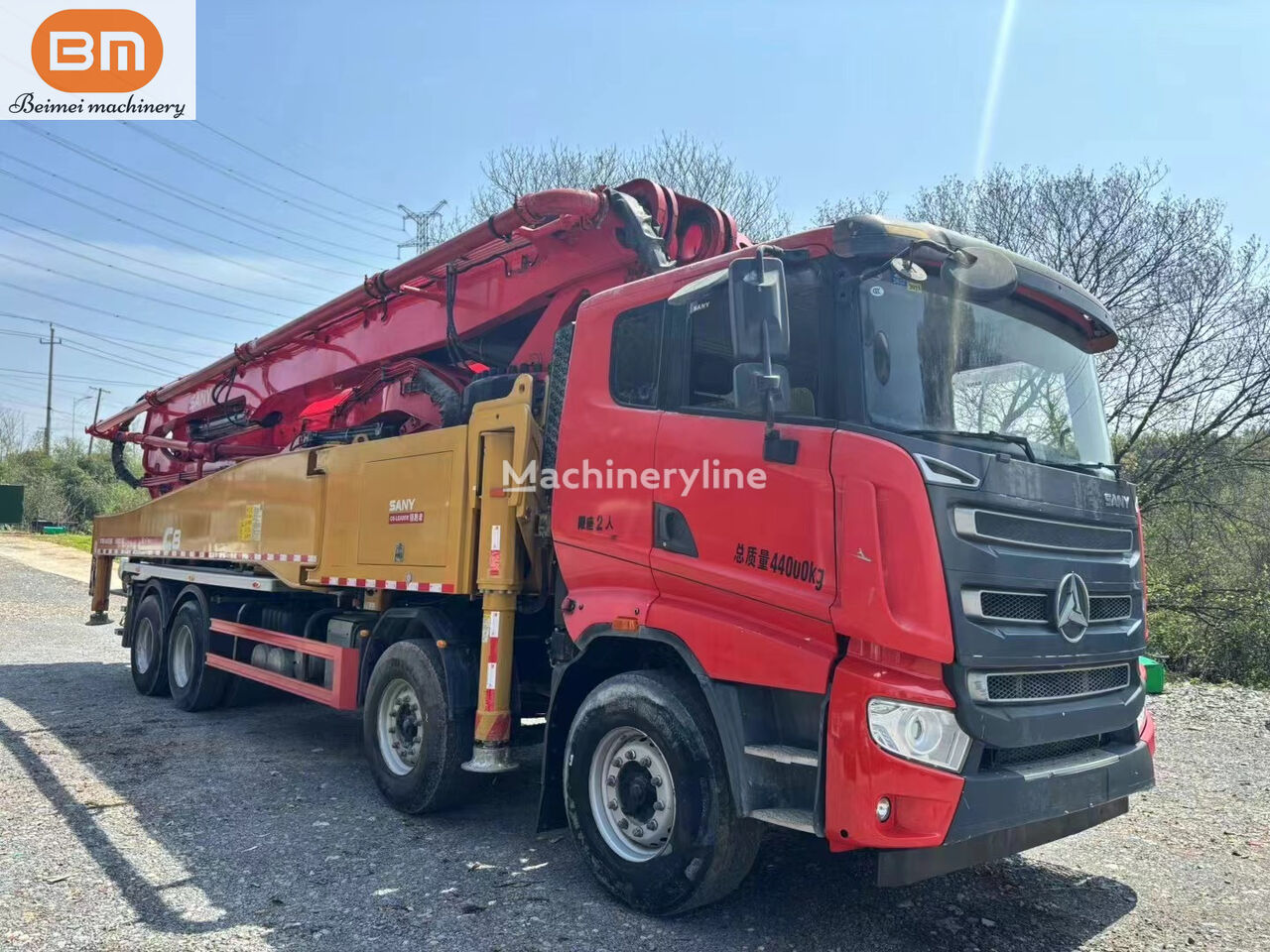 Sany 56M 2021 Sany Concrete Pump Truck bomba de hormigón