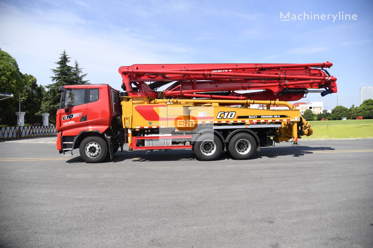 новый автобетононасос Sany SYM5330THB1F 43M Concrete Pump Truck