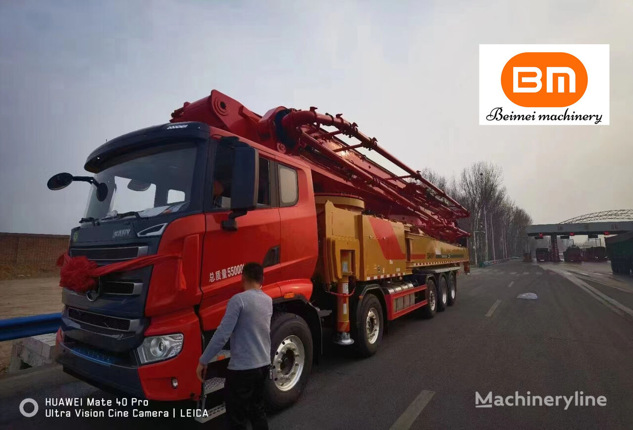 новый автобетононасос Sany new 71m on Sany Chassis 5 Axles