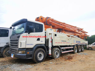 Zoomlion 63m X-6RZ 2013 on chassis Scania G470CB 10X4  concrete pump