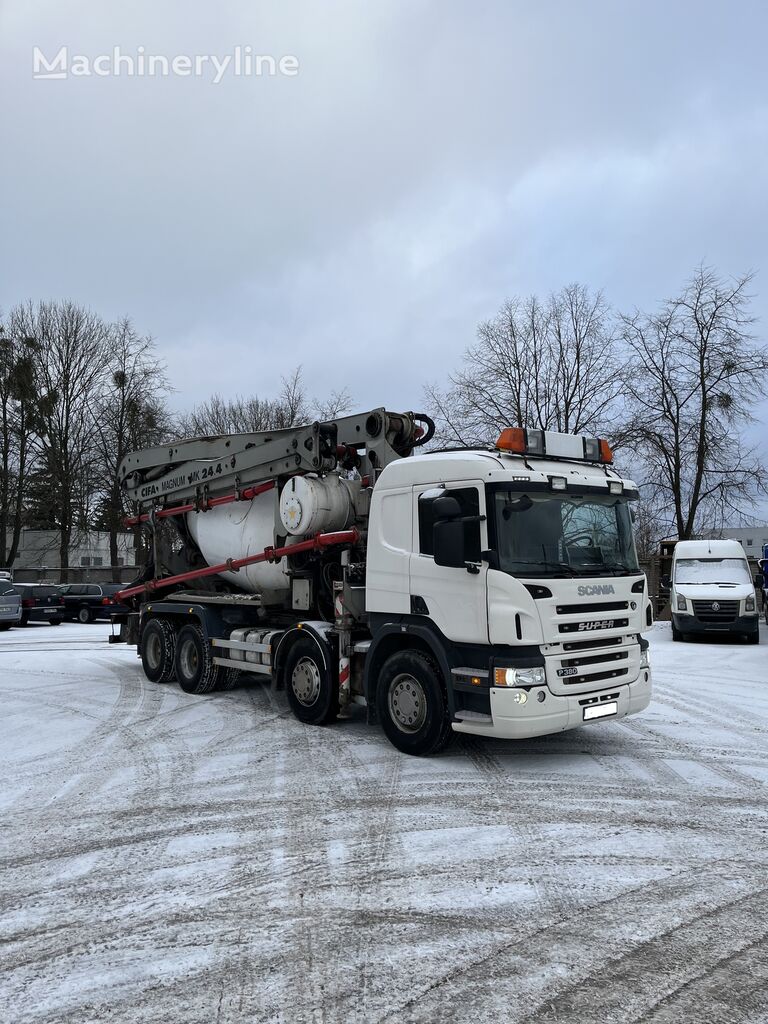 Cifa MK24.4  on chassis Scania MK24.4 concrete pump