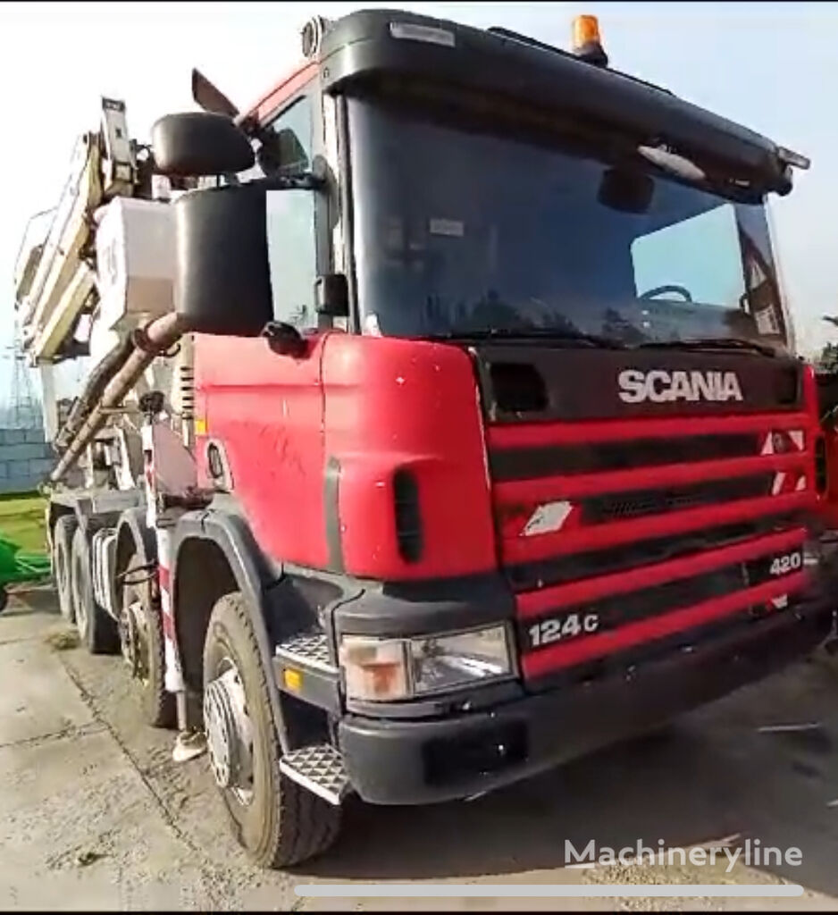 автобетононасос Sermac  на шасси Scania P124