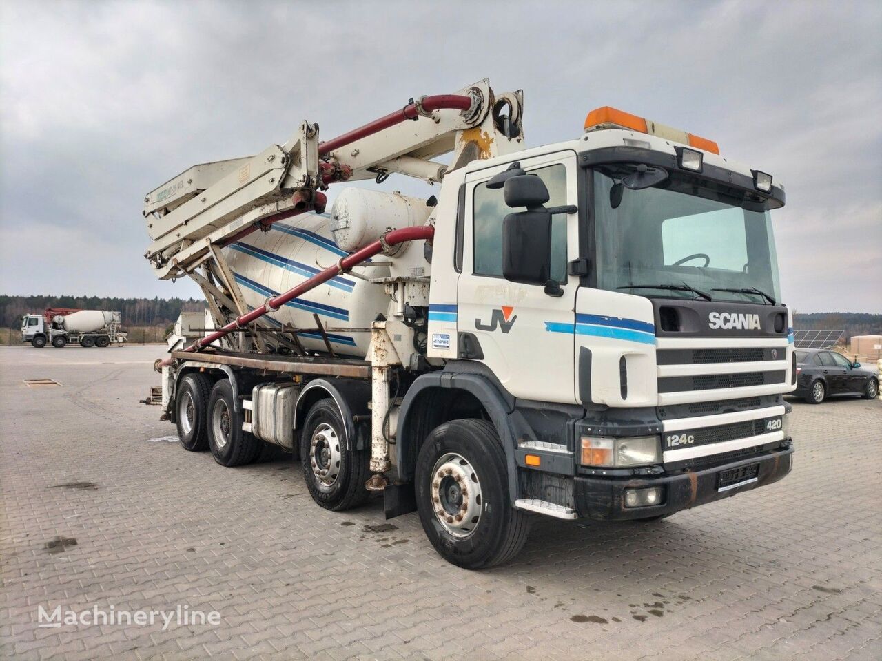 Scania P124e 420 SARAKA MT-26 Betonpumpe