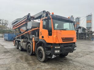 مضخة الخرسانة Sermac 4z28+9m3, Iveco Trakker 450 8x4, cursor 13, very good condition