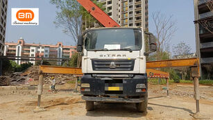 콘크리트 펌프카 섀시 Sitrak 2014 Sany 38M Concrete Pump Trailer의 Sany Original Condition Beton Pumpting Machinery