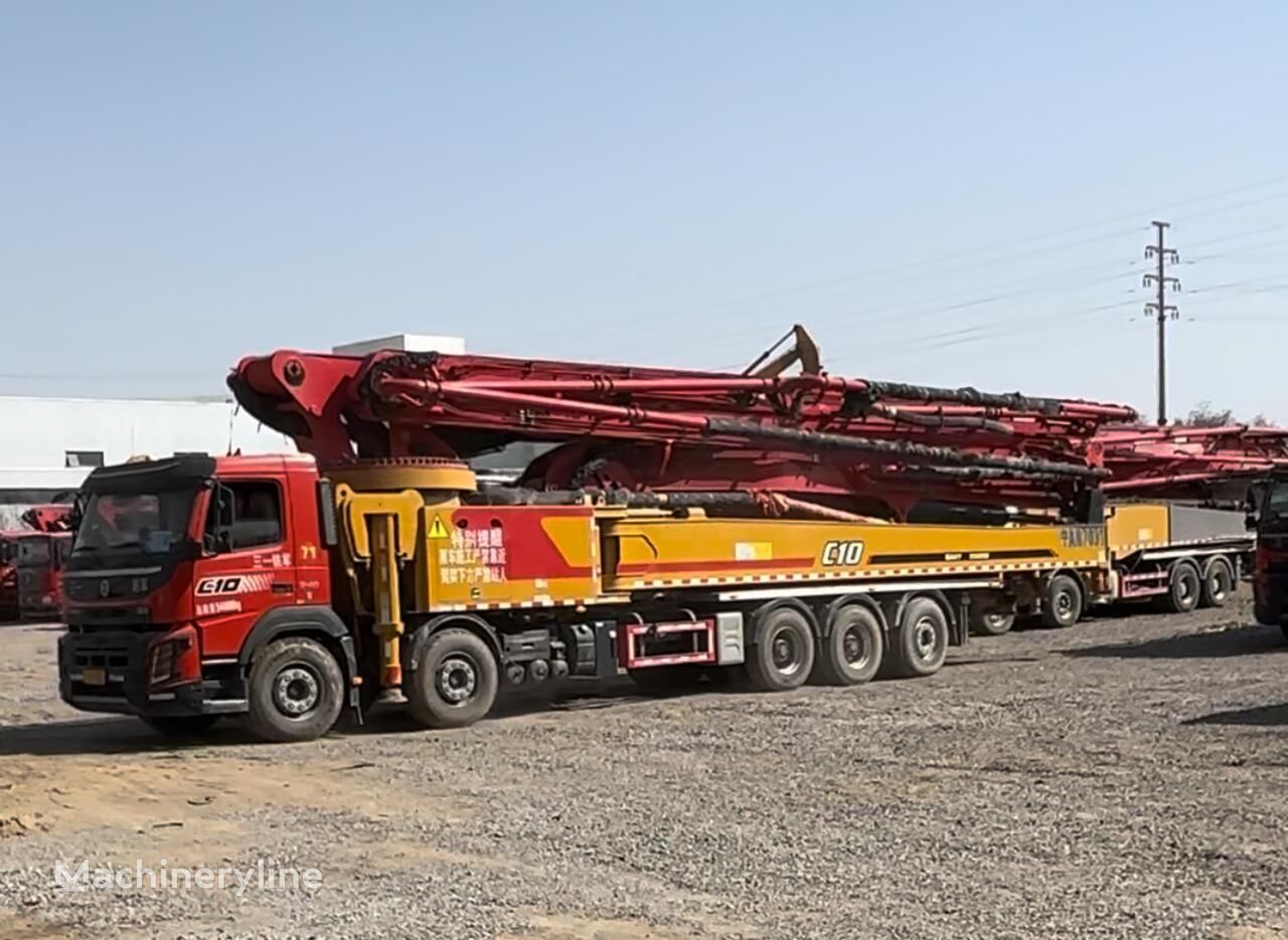 Sany Concrete Pump Truck  on chassis Volvo 72m FMX 540