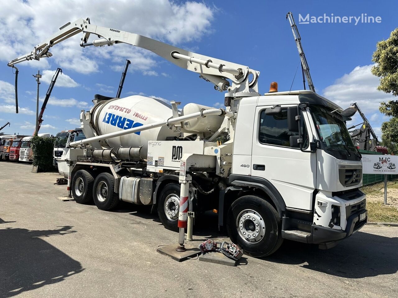 Volvo FMX 460 8x4 PUMI - MIXER + PUMP - PUTZMEISTER TMM 24-3 (24m) + L bomba de hormigón