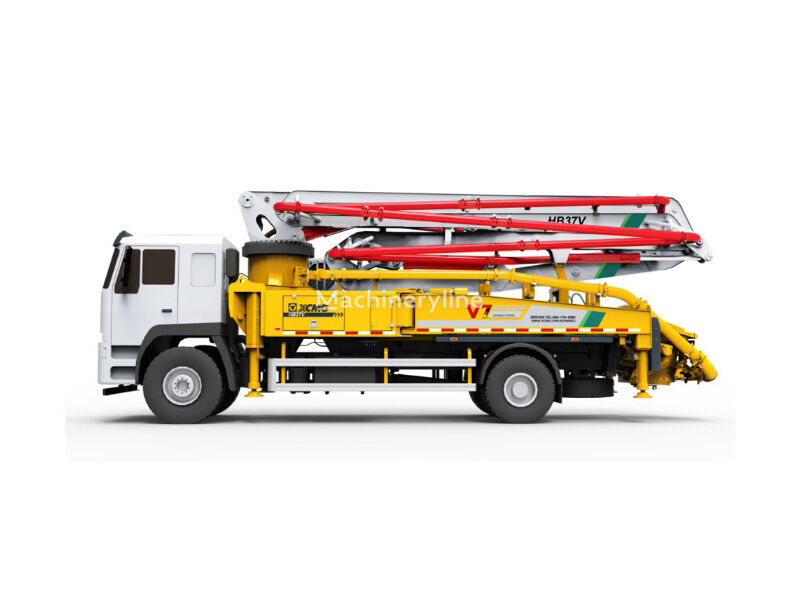 new XCMG HB37V mano derecha concrete pump