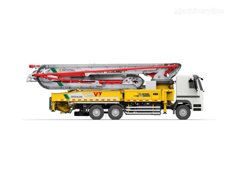 new XCMG HB43V mano derecha concrete pump