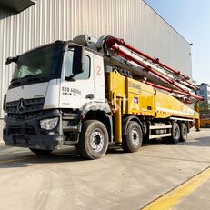 XCMG HB62V 62m Used Concrete Pump Truck on Mercedes Benz Chassis