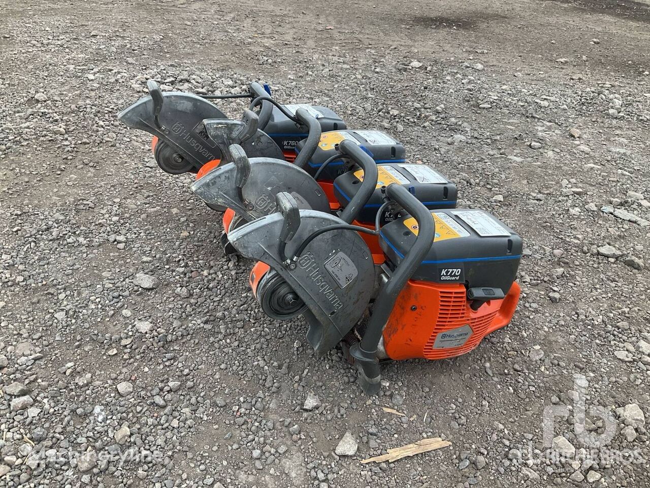 Husqvarna K770 Quantity of (4) betonfűrész