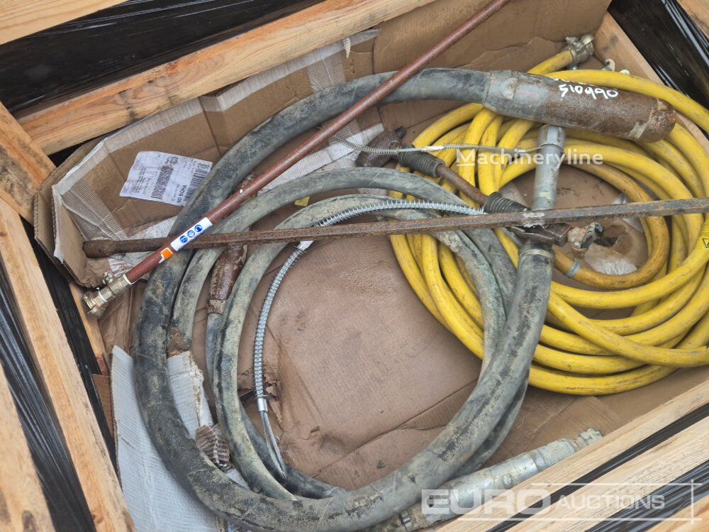 混凝土振动器 Pneumatic Handheld Scabbler, Pneumatic Vibrating Concrete Poker - Machineryline