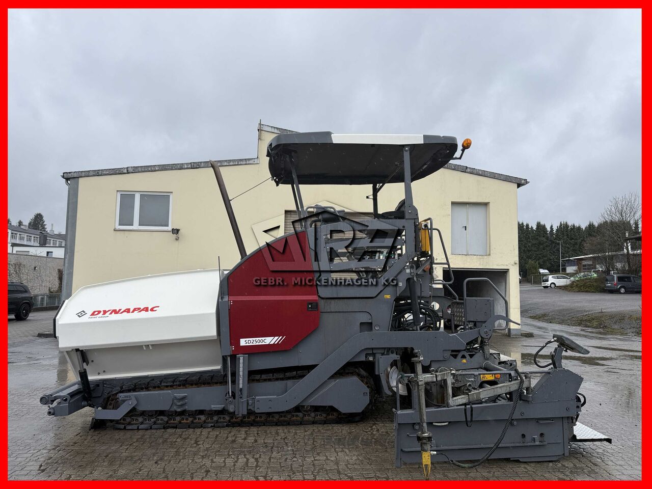 Dynapac SD 2500 C crawler asphalt paver - Machineryline