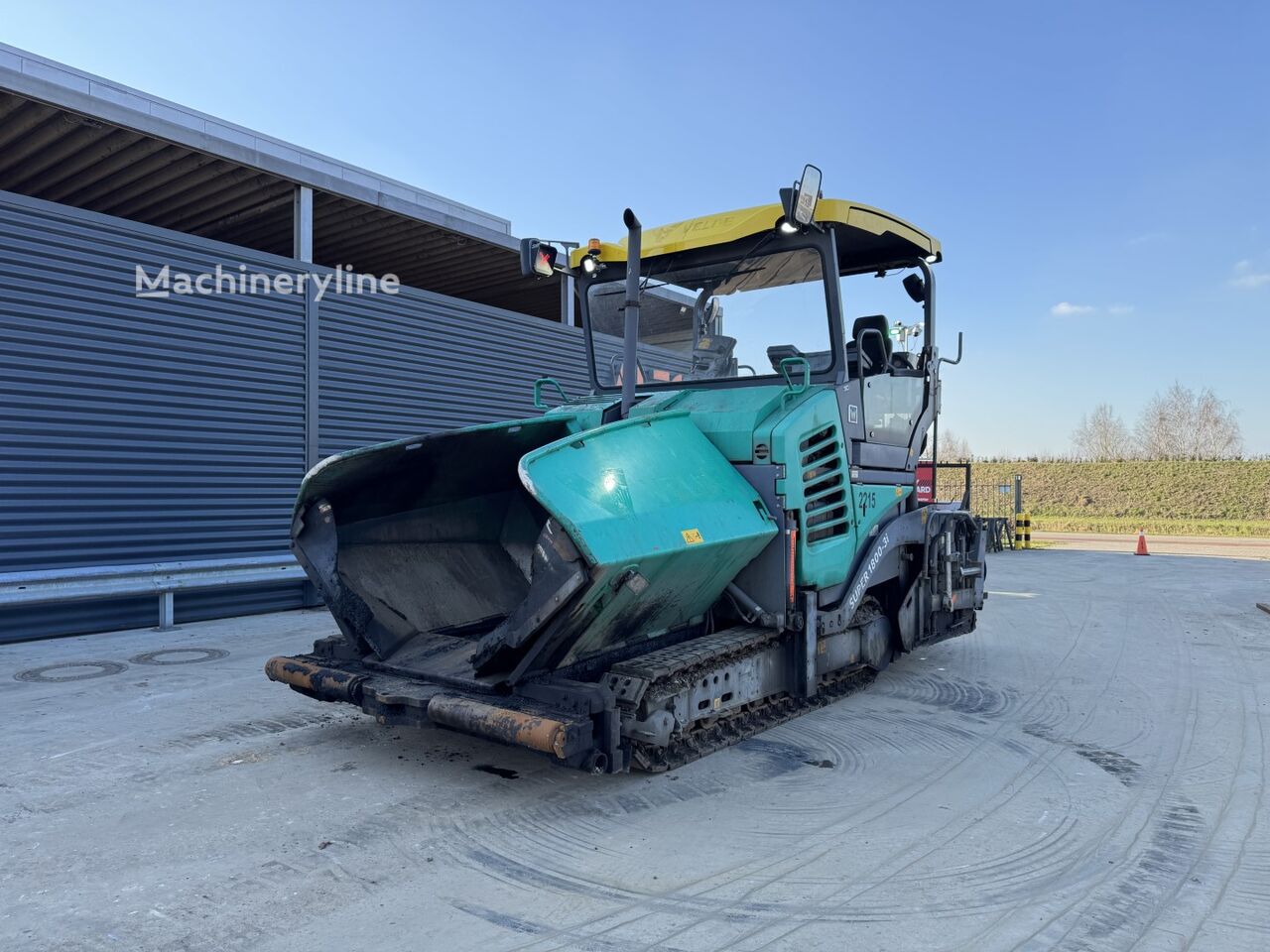 Vögele SUPER 1800-3I crawler asphalt paver for sale | Machineryline UG Vögele SUPER 1800-3I crawler asphalt paver - Machineryline