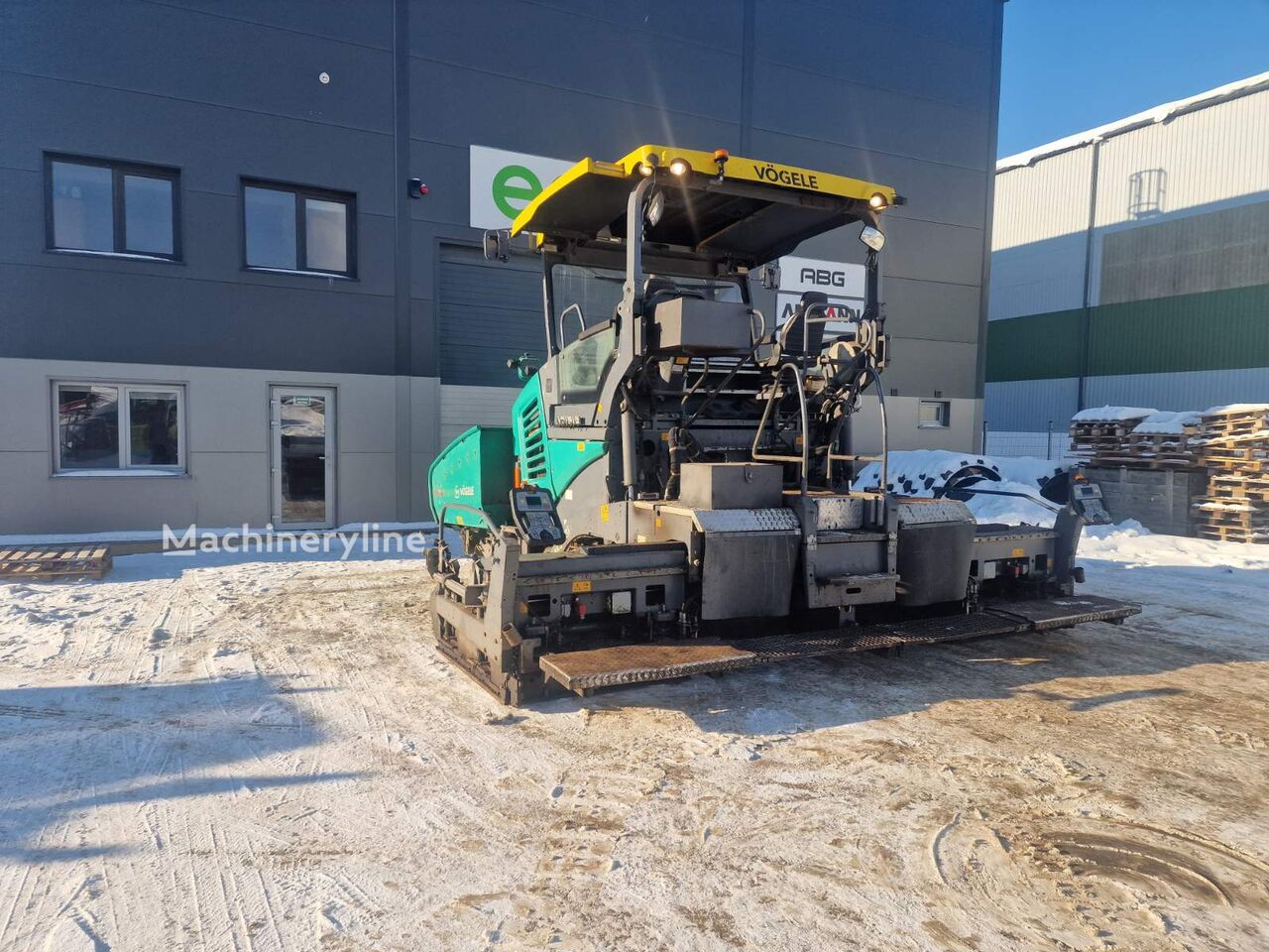 Vögele Super 1800-3i crawler asphalt paver - Machineryline