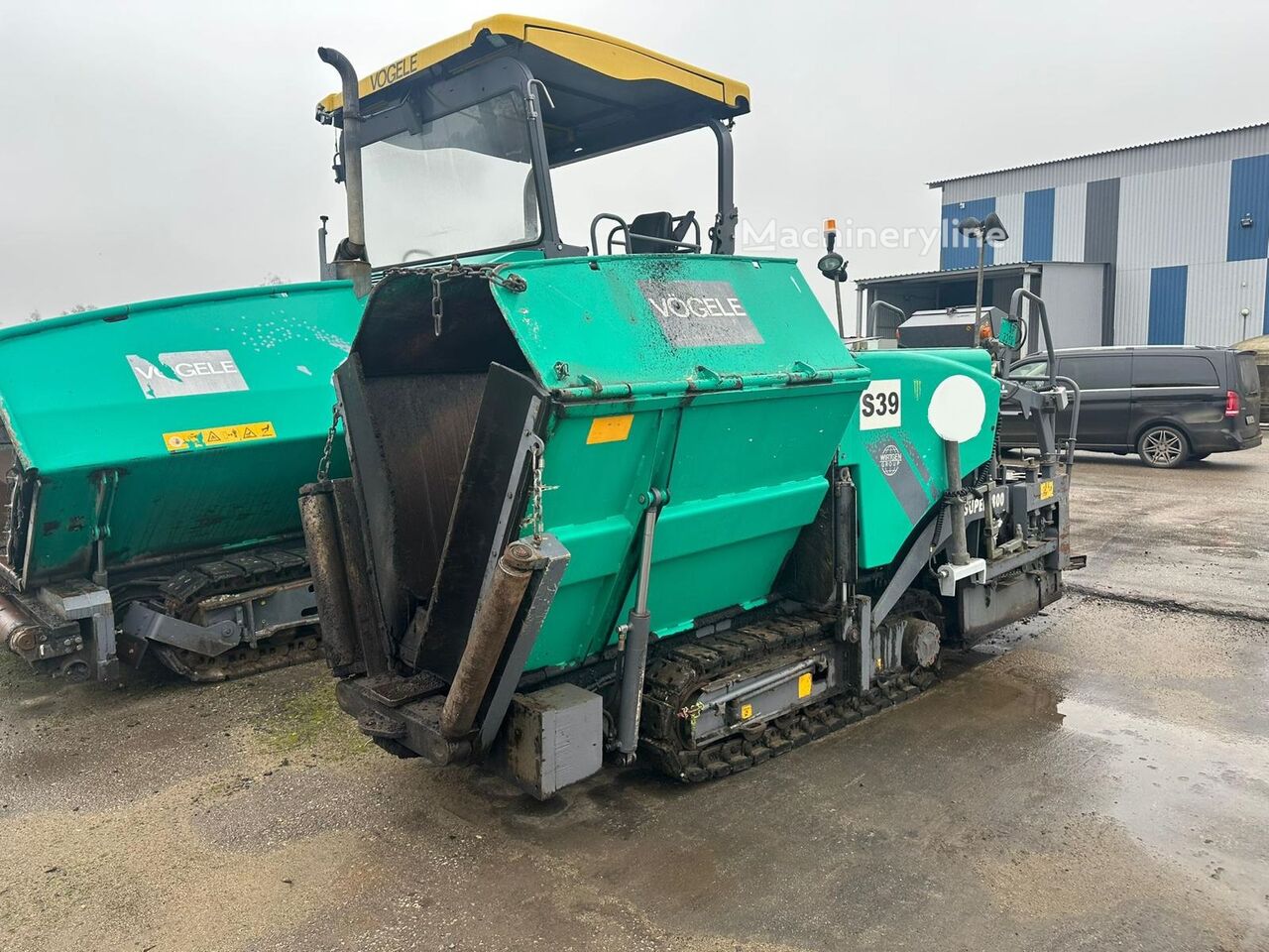 Vögele Super 800  (578 hours) beltegående asfaltutlegger - Machineryline