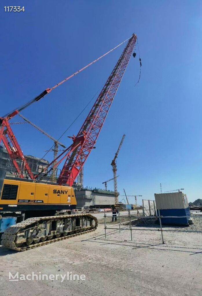 Sany SC1100A cralwer crane 110Ton  Made in 2020 crawler crane