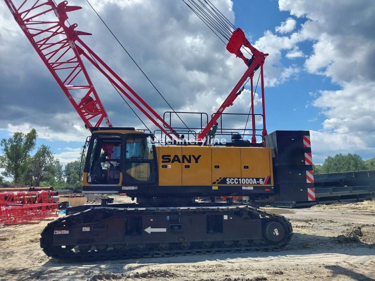 Купить гусеничный кран Sany SCC1000A | Machineryline UA Новый гусеничный кран Sany SCC1000A - Machineryline
