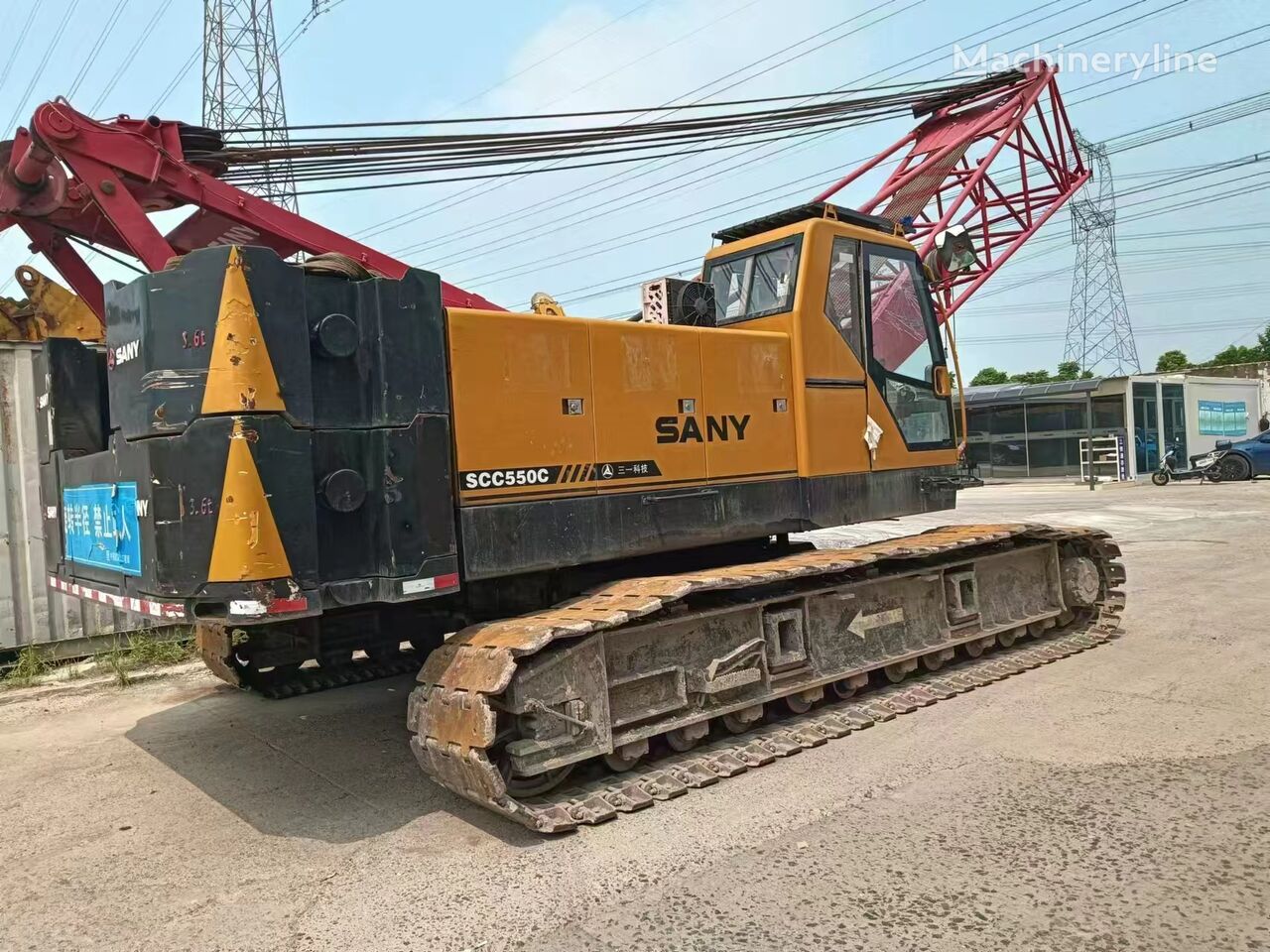 Sany SCC500 SCC550 50 TON 55 TON 50T 55T 60T CRAWLER CRANE Raupenkran