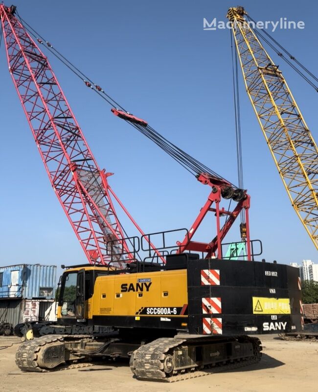 гусеничный кран Sany SCC600A 60 ton crawler crane