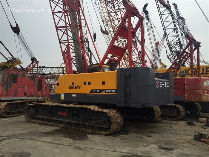 гусеничный кран Sany STC550 Crawler crane 55ton Sany