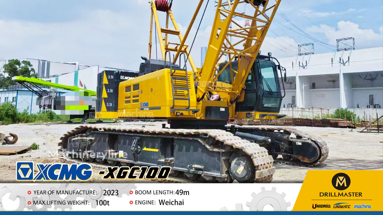 Žerjav goseničar XCMG XGC100 - Machineryline