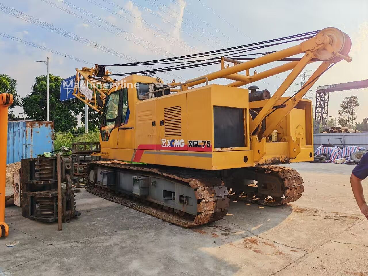 Žerjav goseničar XCMG XGC55 - Machineryline