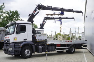 Foreuse grue Mercedes-Benz Arocs 1833 4×2 / 50 tho. km! / HIAB X-HIPRO 192 ES-3 crane / rem à vendre - Image 5 | Machineryline LU Foreuse grue Mercedes-Benz Arocs 1833 4×2 / 50 tho. km! / HIAB X-HIPRO 192 ES-3 crane / rem | Image 5 - Machineryline