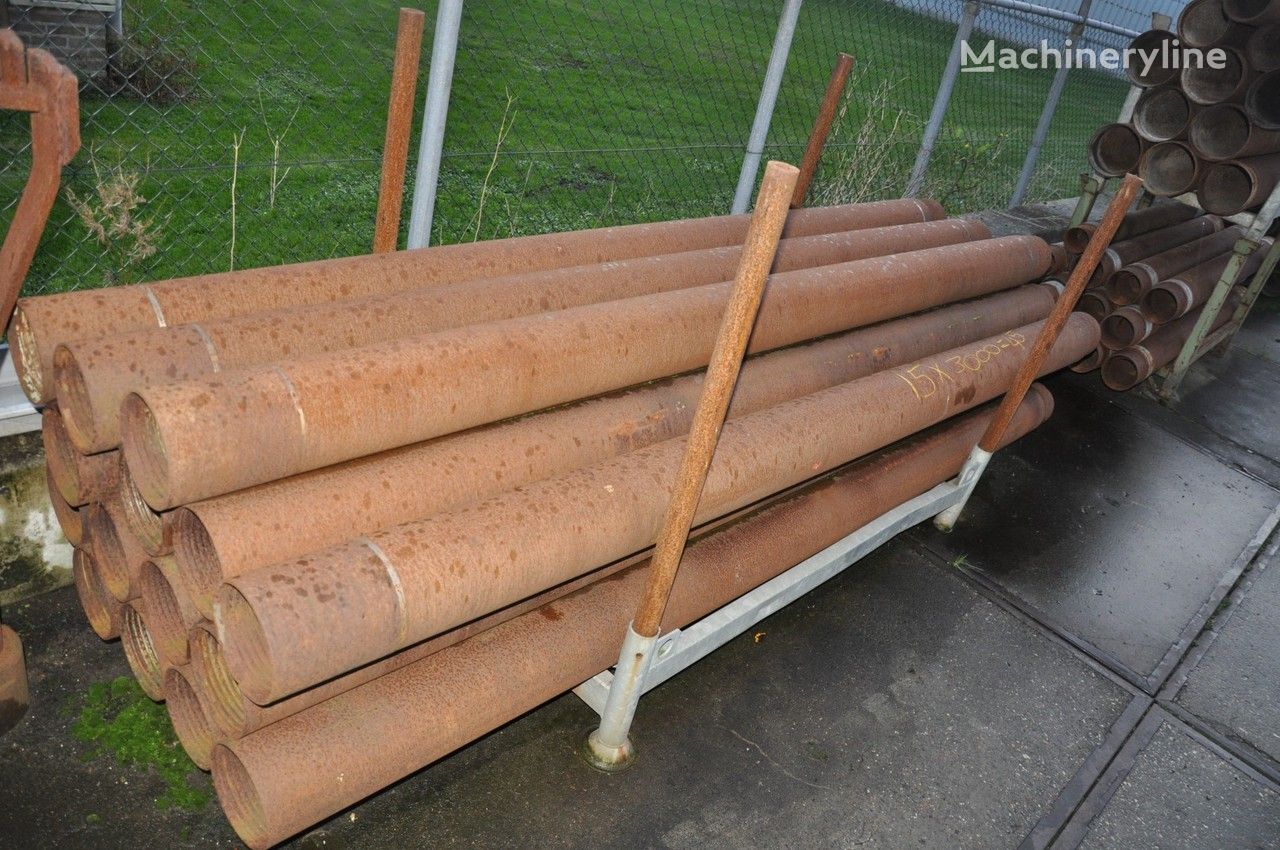 Casing  boorbuis drillpipe 15 x 3 meter Bohrgerät