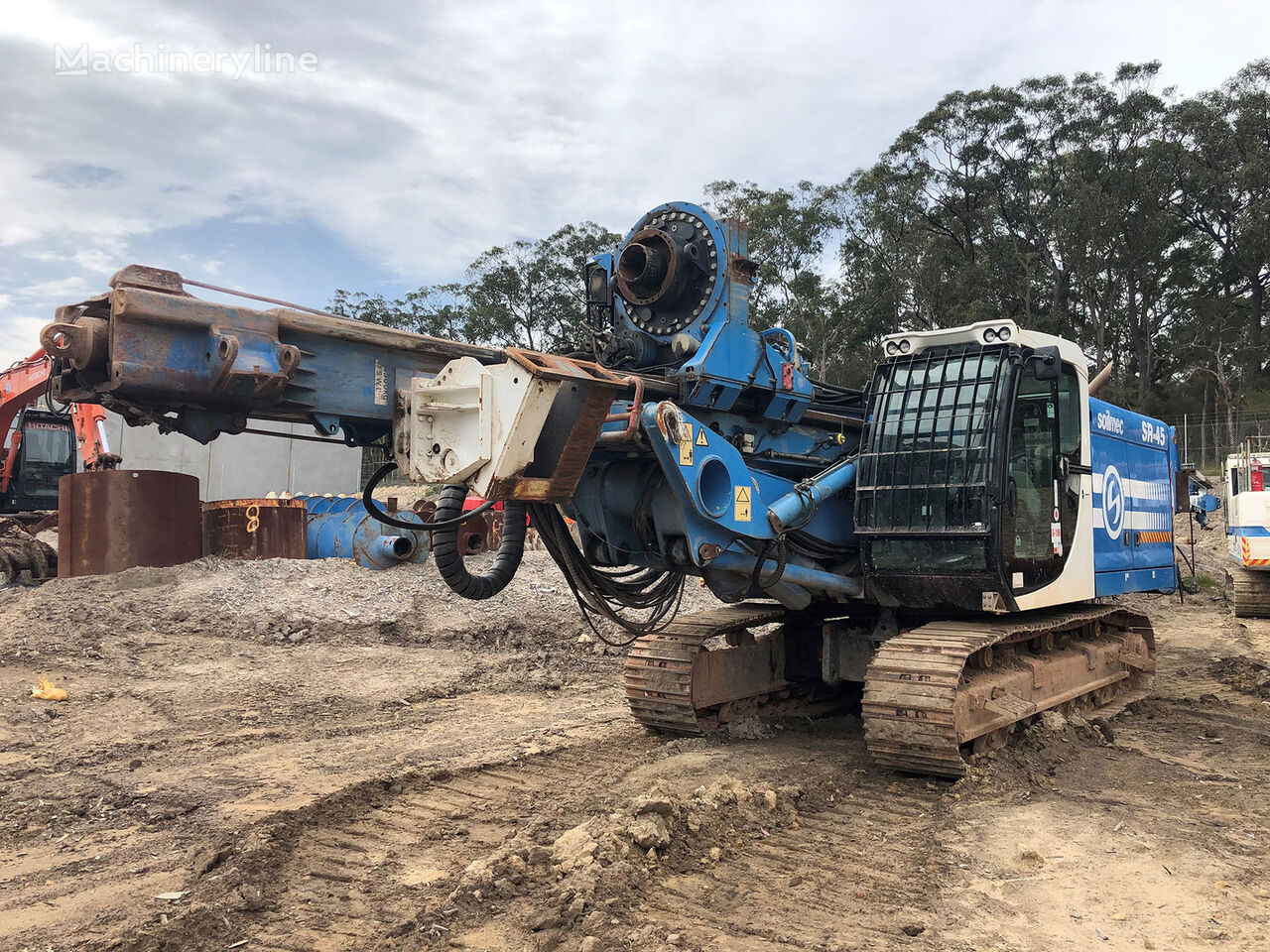 Soilmec SR-45 drilling rig