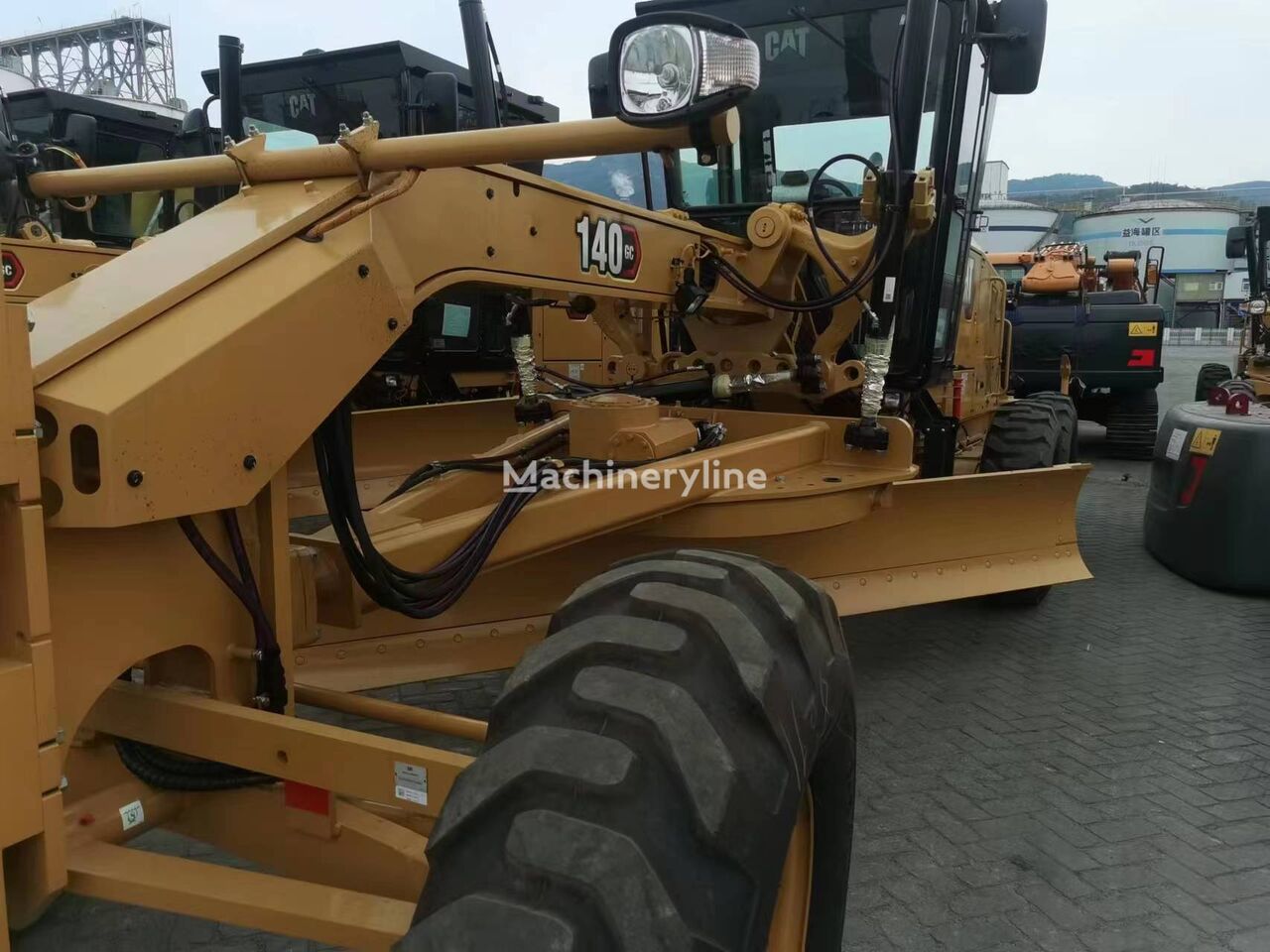 greideris Caterpillar 140GC