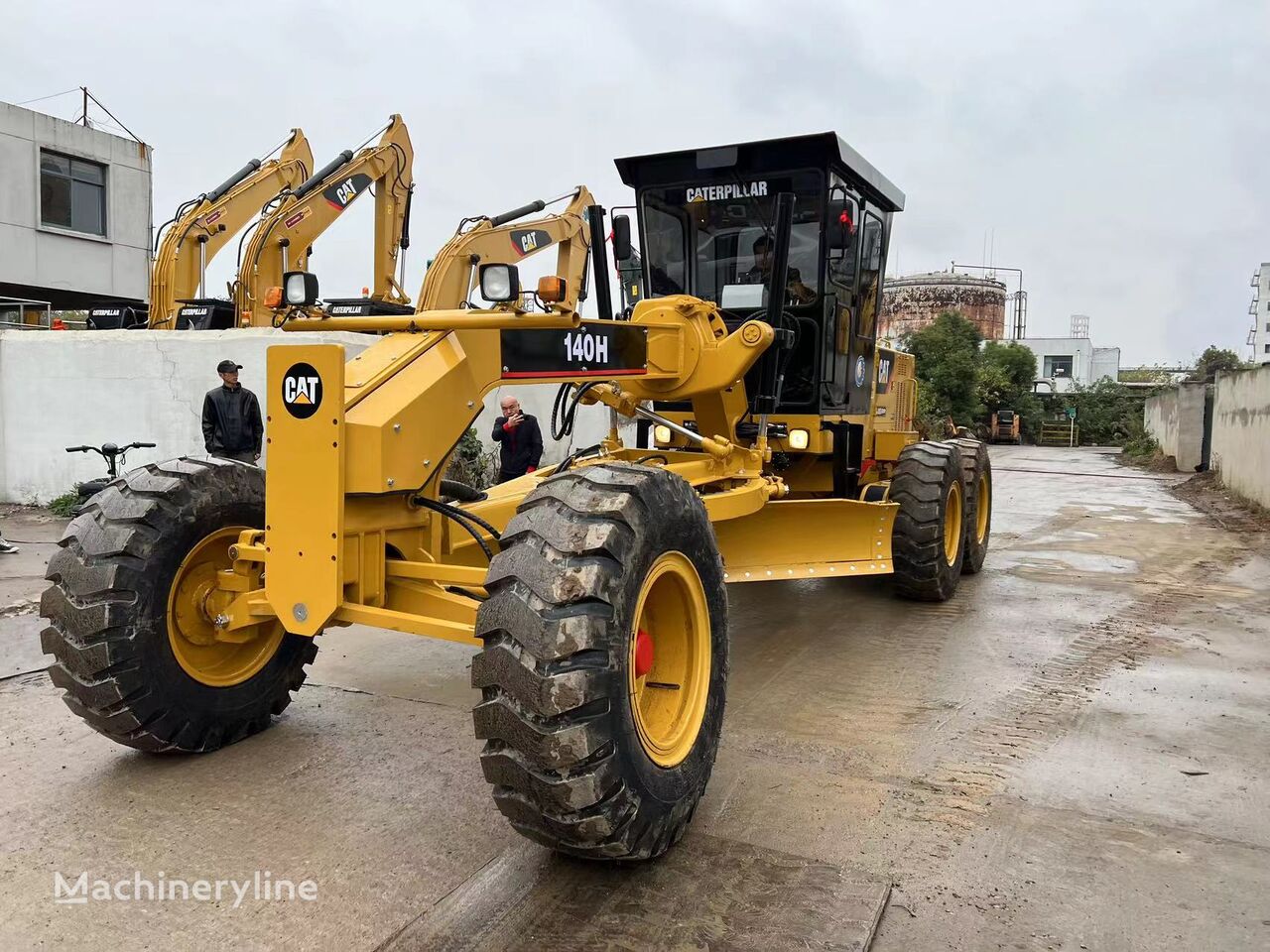 máy san đất Caterpillar 140H