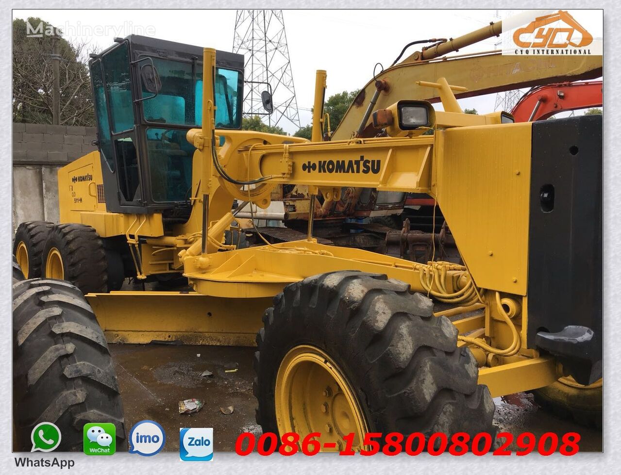 грейдер Komatsu GD511