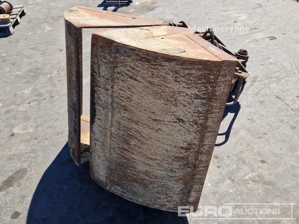 Peiner HZG600.27 39" Hydraulic Rotating Clamshell Bucket to suit OQ65 greyder - Machineryline